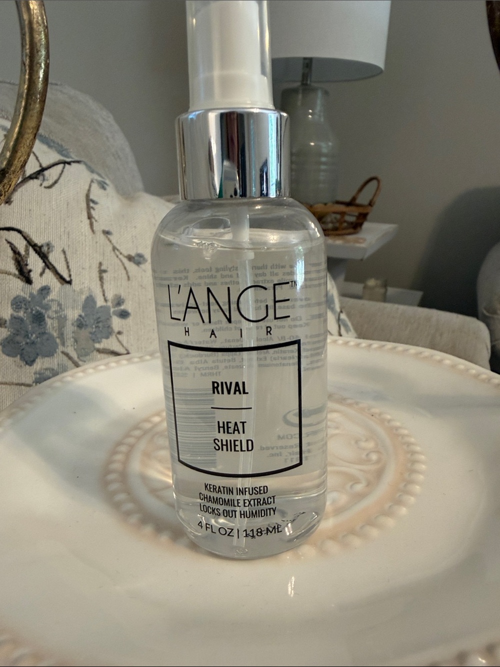 L'ANGE Rival Heat Shield Spray - Clear with Silver Cap